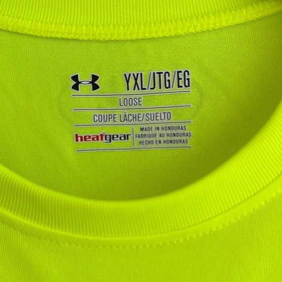 Under Armour Boys Heat Gear NFL Combine Authentic Shirt VGUC Size XL - Picture 3 of 8